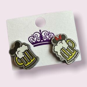 Mickey and Minnie beer mug studs​